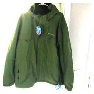 Columbia waterproof heavy jacket